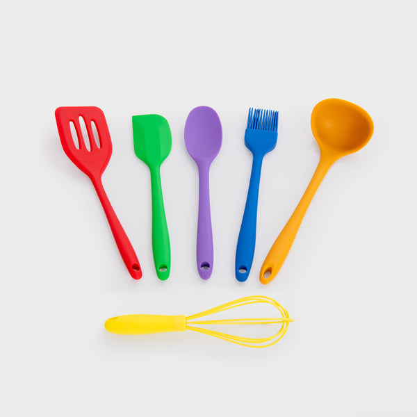 Rainbow Silicone Utensils