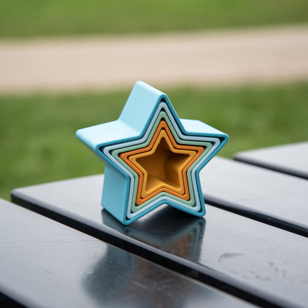 SiliSoft® Star Stacking Cups (Neutral)