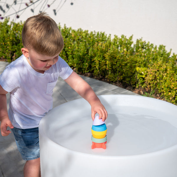 SiliSoft® Rocket Stacker (Rainbow)