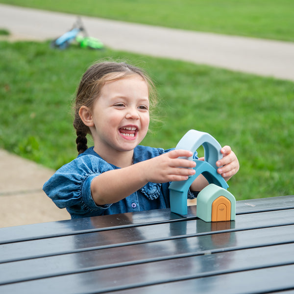 SiliSoft® Stacking Houses (Neutral)