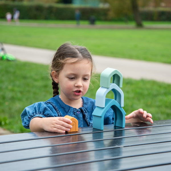 SiliSoft® Stacking Houses (Neutral)