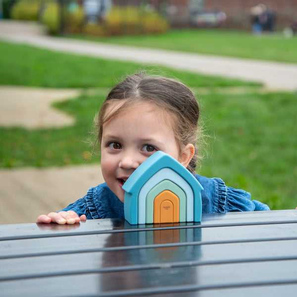 SiliSoft® Stacking Houses (Neutral)