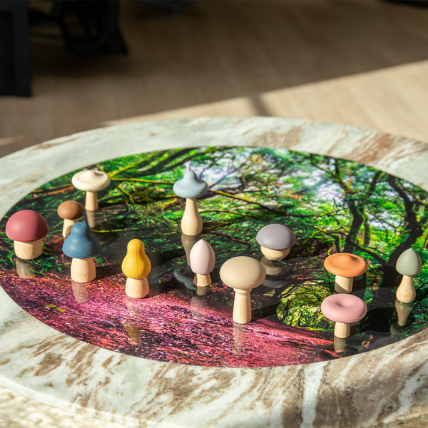 SiliSoft® Woodland Mushroom Set (Earth)