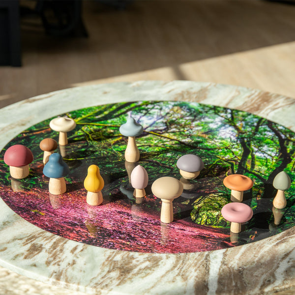 SiliSoft® Woodland Mushroom Set (Earth)