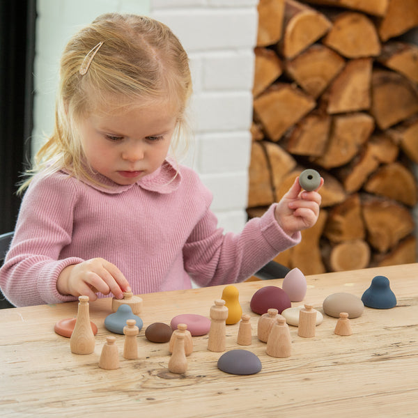 SiliSoft® Woodland Mushroom Set (Earth)