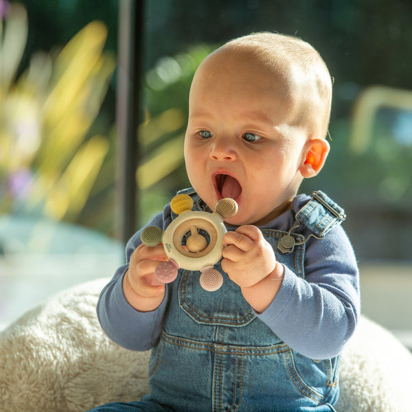 SiliSoft® Rattle Teether (Earth)