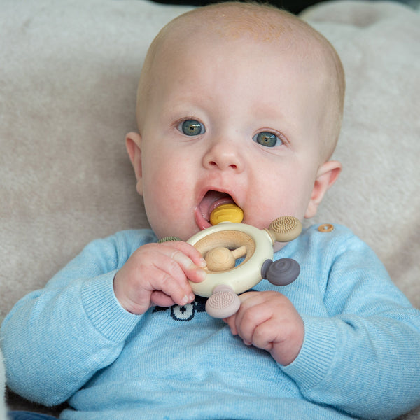 SiliSoft® Rattle Teether (Earth)