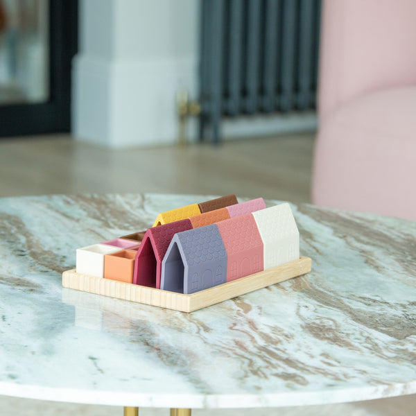 SiliSoft® Village Blocks (Earth)