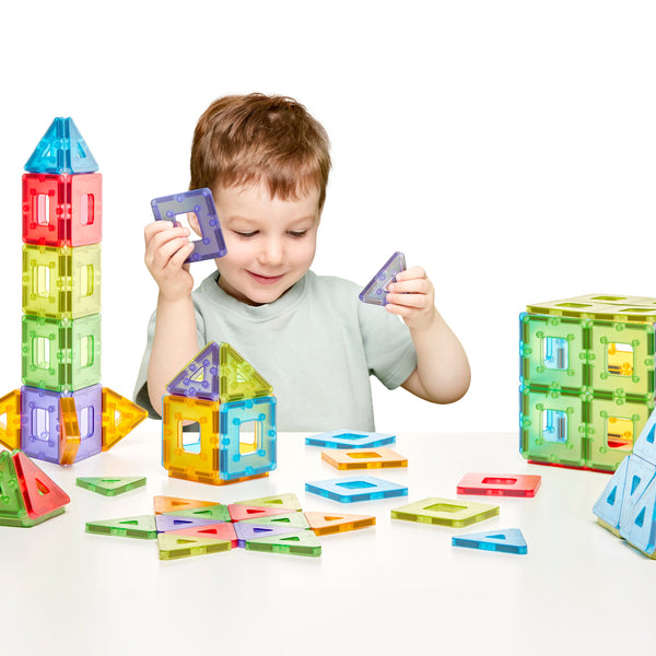 Translucent Polydron KinderMag Class Set