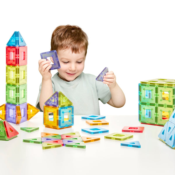 Translucent Polydron KinderMag Class Set