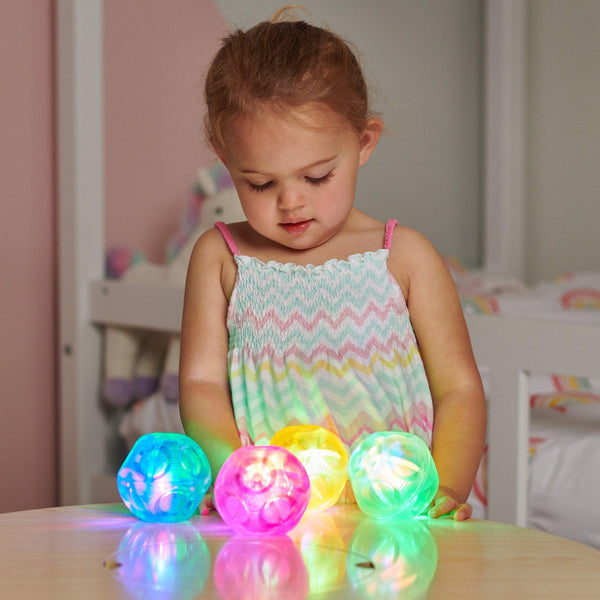Small Irregular Sensory Flashing Ball Set
