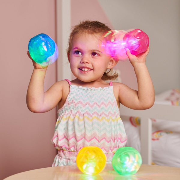 Small Irregular Sensory Flashing Ball Set