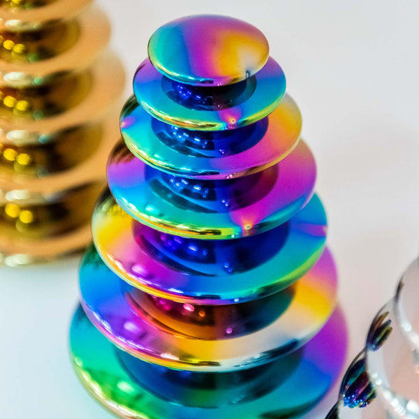 Sensory Steel Colour Burst Buttons