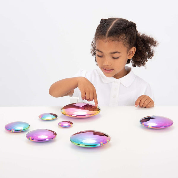Sensory Steel Colour Burst Buttons
