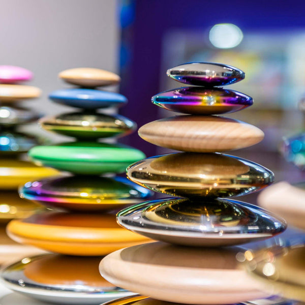 Sensory Steel Colour Burst Buttons