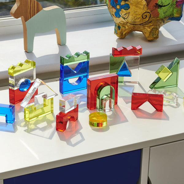 Colour Crystal Block Set