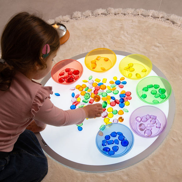 Translucent Colour Jewels - Pack of 144