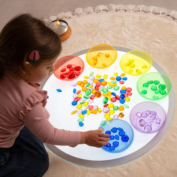 Translucent Colour Jewels - Pack of 144