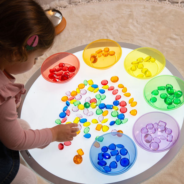 Translucent Colour Jewels - Pack of 144