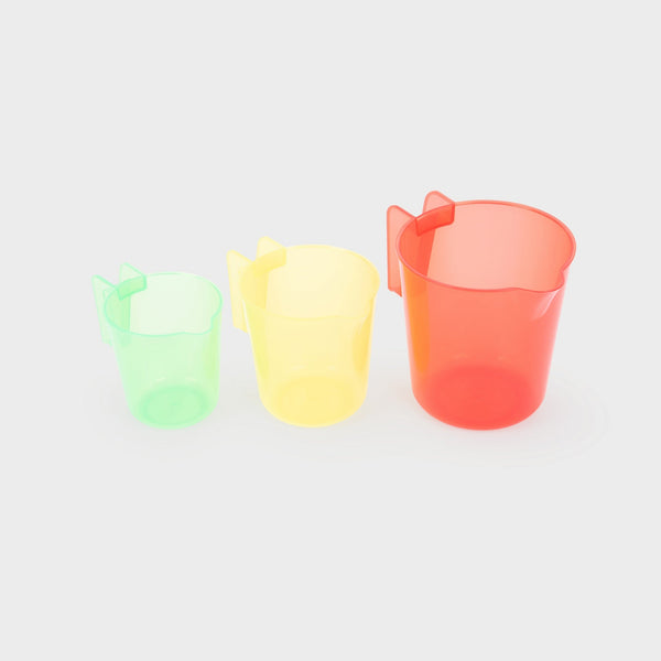 Translucent Colour Nesting Jugs - Pack of 3