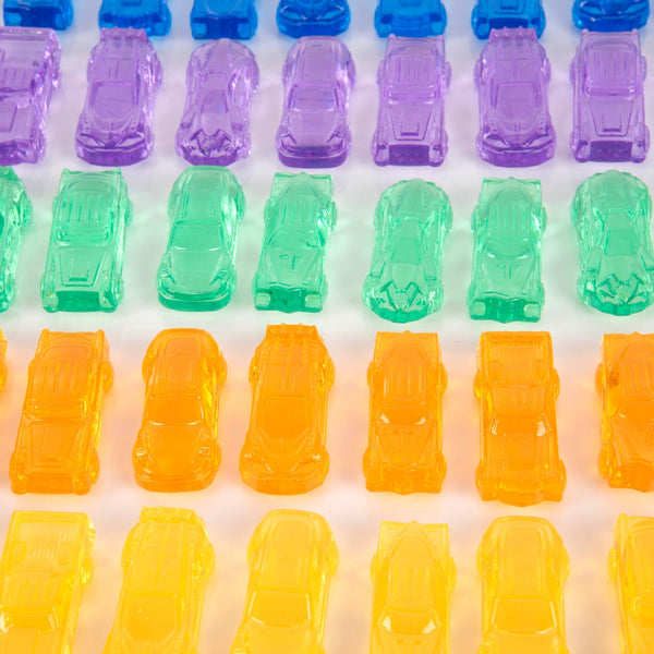 Translucent Colour Cars - Pack of 72