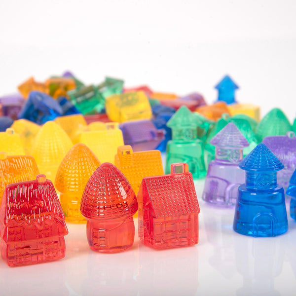 Translucent Colour Homes - Pack of 72