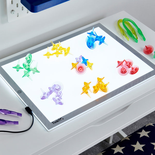 Translucent Colour Spinners - Pack of 36