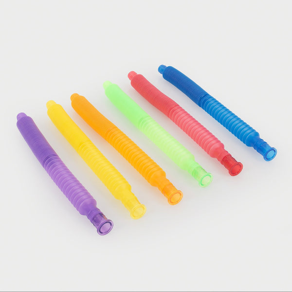 Rainbow Flexi-Tubes - Pack of 6