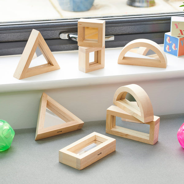 Sensory Blocks & Large Mirror Block Set