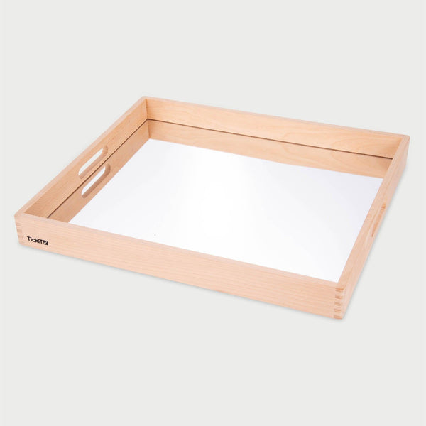 Wooden Mirror Tray