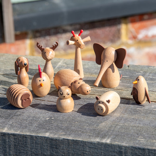 Wooden Animal Friends