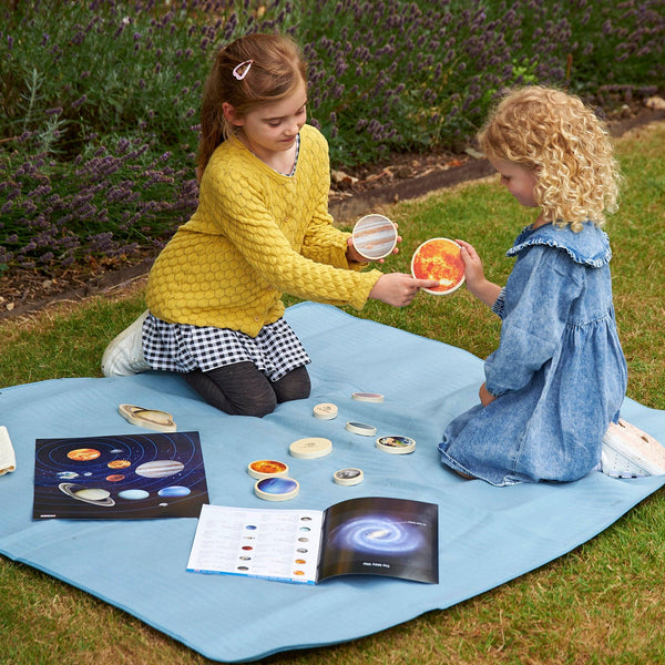 Wooden Solar System Discs