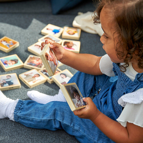 My Emotions Wooden Tiles