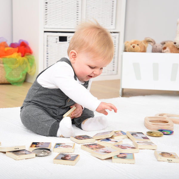 My Emotions Wooden Tiles