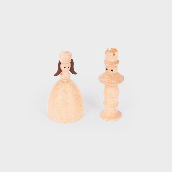 Wooden Enchanted Figures
