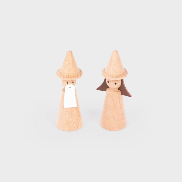Wooden Enchanted Figures