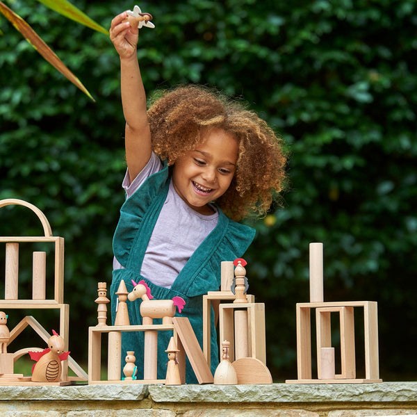 Wooden Enchanted Figures