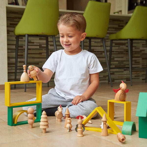 Wooden Enchanted Figures