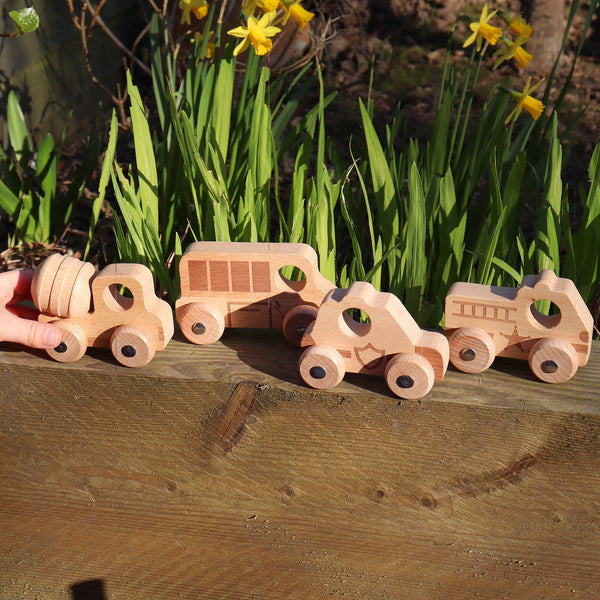Natural Wooden Community Vehicles