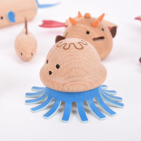 Wooden Sea Creatures
