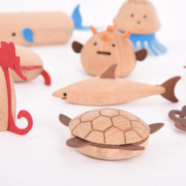 Wooden Sea Creatures