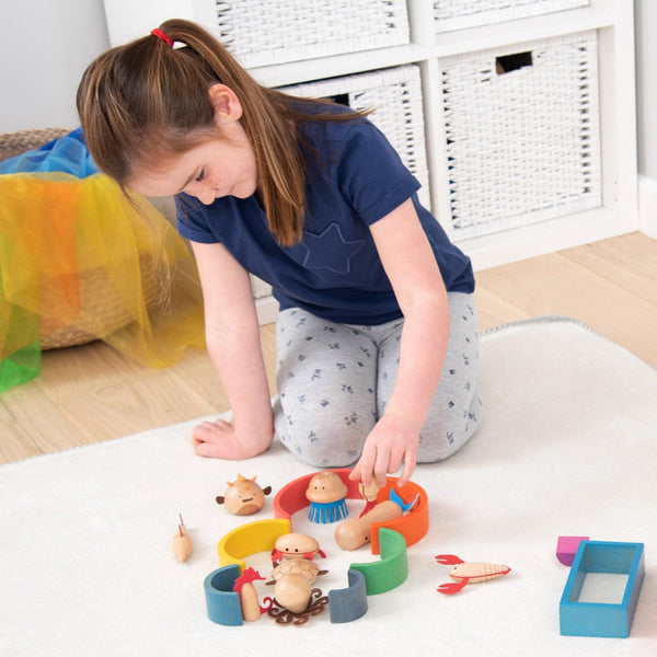 Wooden Sea Creatures