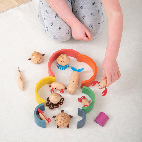 Wooden Sea Creatures