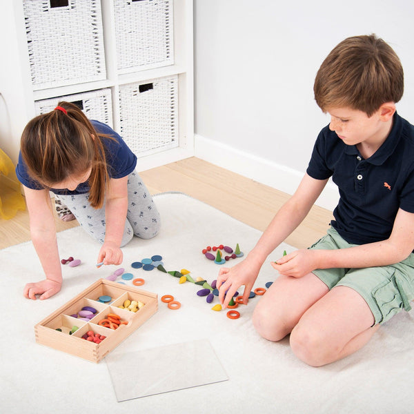 Wooden Treasures Sorting Set