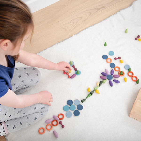 Wooden Treasures Sorting Set