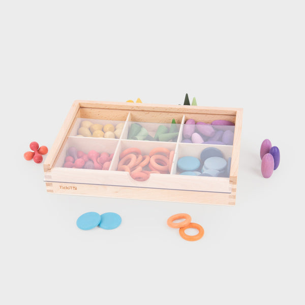 Wooden Treasures Sorting Set