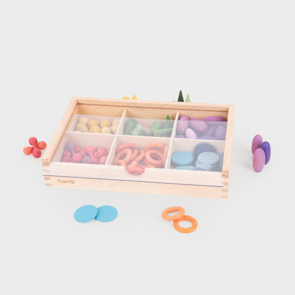 Wooden Treasures Sorting Set