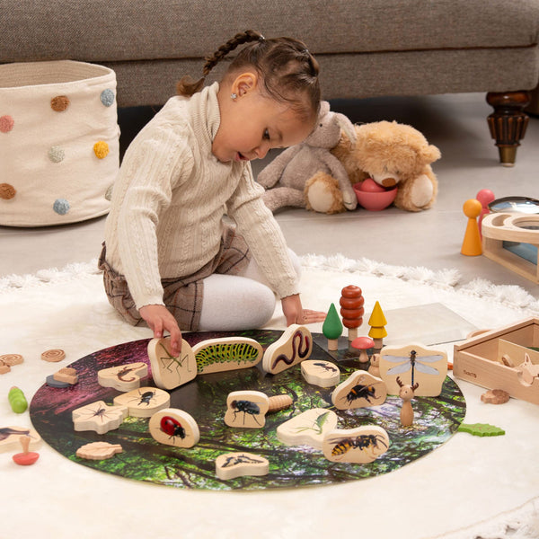 Wooden Minibeast Blocks