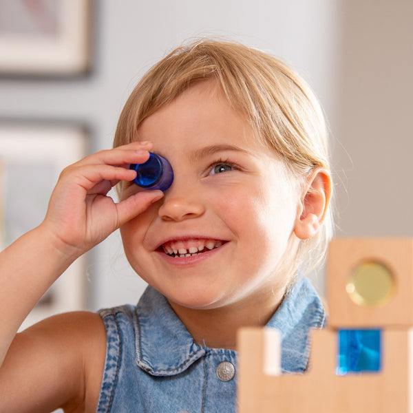 Wooden Building Gem Blocks Super Set