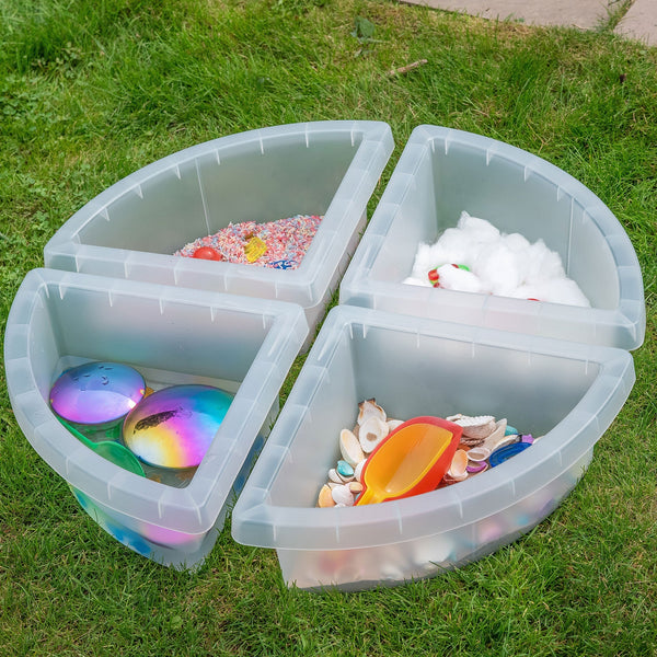 Discovery Clear Quadrant Trays